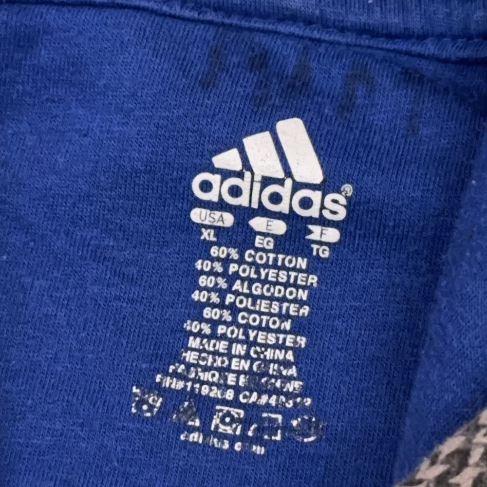 Adidas Los Angeles Clippers Pullover Hoodie Men's XL Gray‎ Geometric NBA Logo